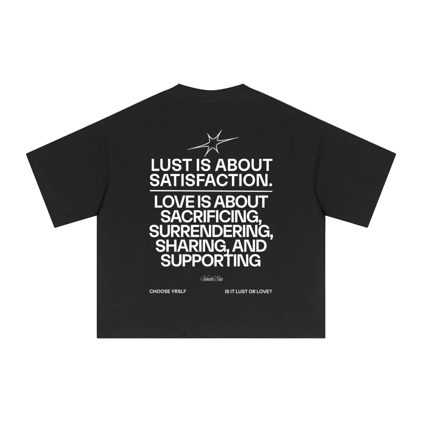LUST vs LOVE TEE