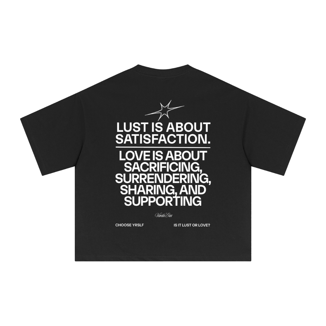 LUST vs LOVE TEE