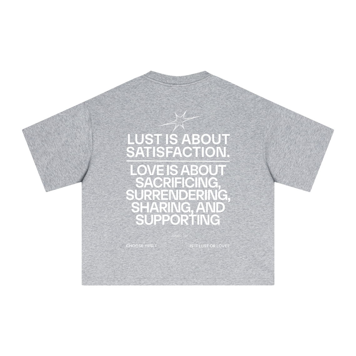 LUST vs LOVE TEE